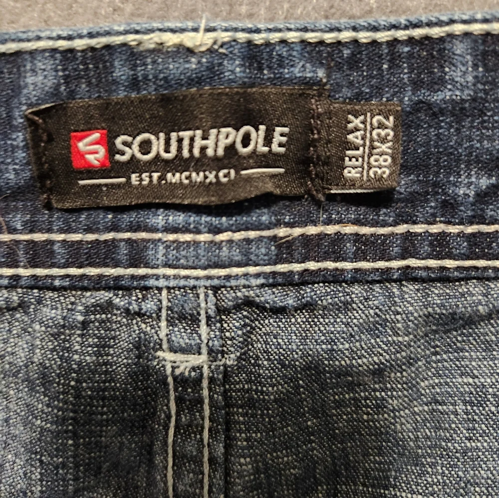 SouthPole Size 38x32 Relaxed Blue